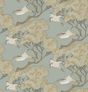 Mulberry FLYING DUCKS SLATE BLUE Wallpaper