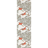 Mulberry FLYING DUCKS CORAL/CLAY Wallpaper