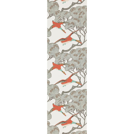 Mulberry FLYING DUCKS CORAL/CLAY Wallpaper