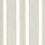 Schumacher Summerville Linen Stripe Gull Fabric