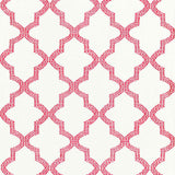 Schumacher Tangier Embroidery Peony Fabric