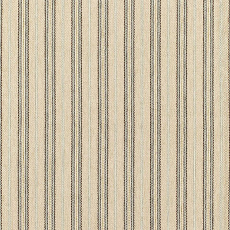 Schumacher Toscana Stripe Stone Fabric