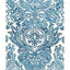 Schumacher Tremezzo Damask Caspian Fabric