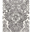 Schumacher Tremezzo Damask Graphite Fabric