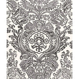 Schumacher Tremezzo Damask Graphite Fabric