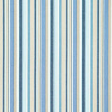 Schumacher Tybee Stripe Ocean Fabric