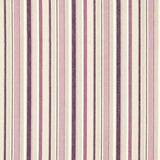 Schumacher Tybee Stripe Mulberry Fabric