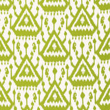 Schumacher Vientiane Ikat Palm Fabric