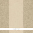Schumacher Vista Linen Stripe Casement Flax Fabric