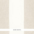 Schumacher Vista Linen Stripe Casement Linen Fabric