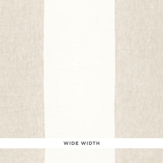 Schumacher Vista Linen Stripe Casement Linen Fabric