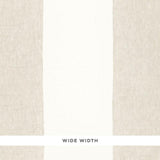 Schumacher Vista Linen Stripe Casement Linen Fabric