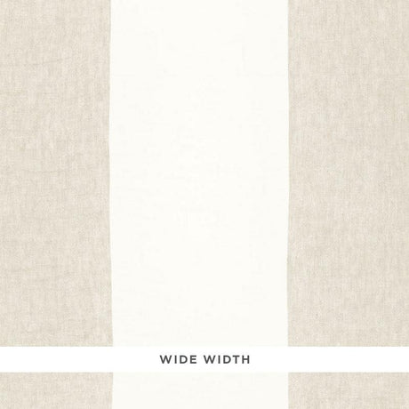 Schumacher Vista Linen Stripe Casement Linen Fabric