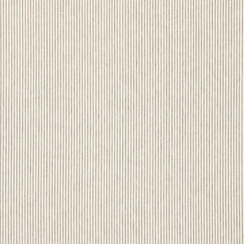 Schumacher Wesley Ticking Stripe Umber Fabric