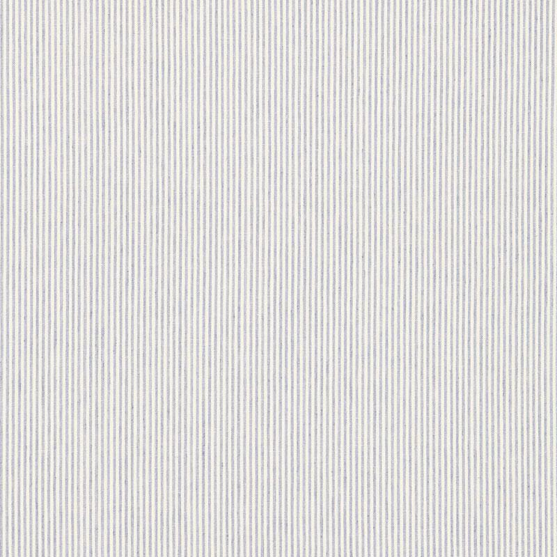 Schumacher Wesley Ticking Stripe Delft Fabric