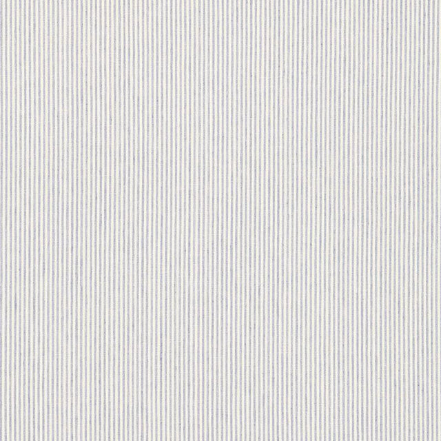Schumacher Wesley Ticking Stripe Delft Fabric