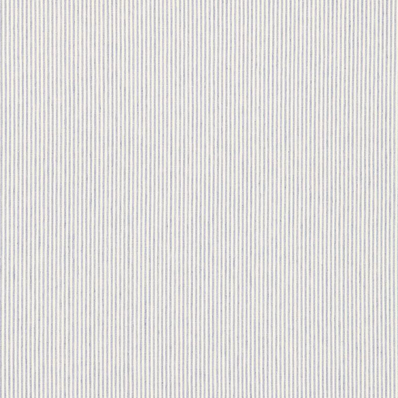 Schumacher Wesley Ticking Stripe Delft Fabric