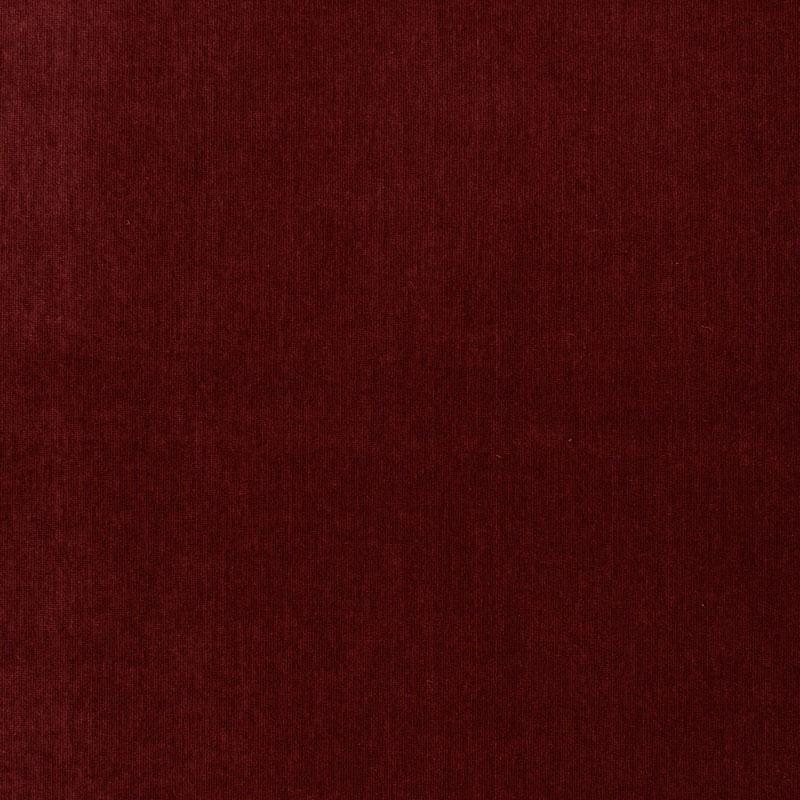 Schumacher Whistler Velvet Rouge Fabric