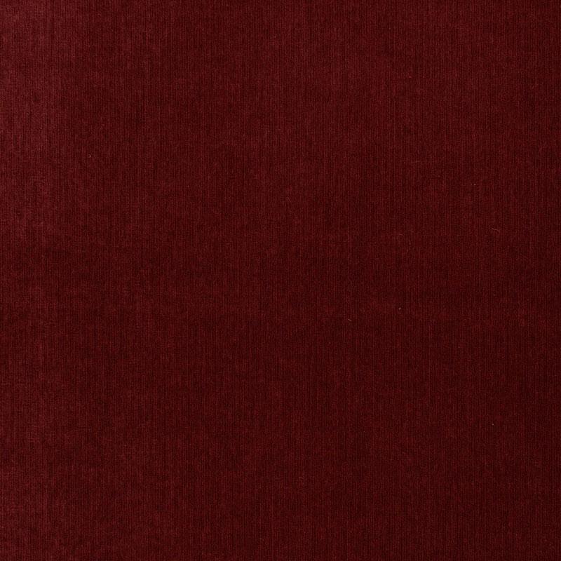 Schumacher Whistler Velvet Rouge Fabric