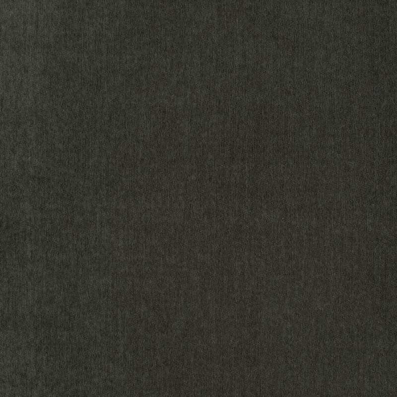 Schumacher Whistler Velvet Anthracite Fabric
