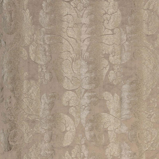Schumacher Zelda Damask Pewter Fabric