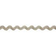 Schumacher Greige Chantal Linen Rickrack