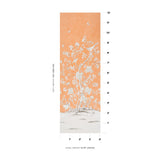 Schumacher Chinois Palais Panel Tangerine Wallpaper