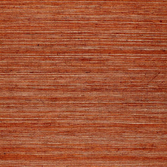 Schumacher Strie Sisal Woodrose Wallpaper
