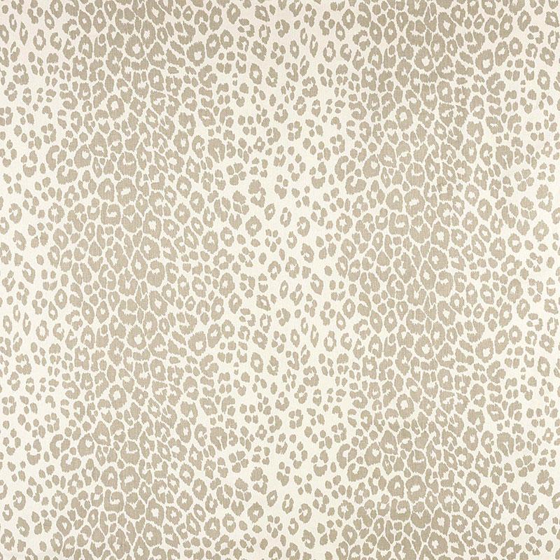 Schumacher Iconic Leopard Linen Fabric