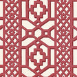 Schumacher Zanzibar Trellis Matte Lacquer Fabric
