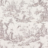 Schumacher Shengyou Toile Driftwood Fabric
