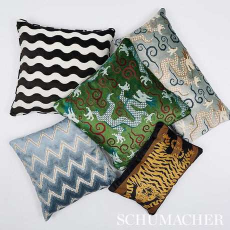 Schumacher Shock Wave Midnight Fabric