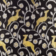 Schumacher Les Gazelles Au Bois Noir Fabric
