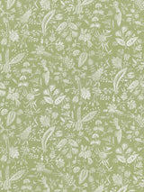 Scalamandre Tulia Linen Print Willow Fabric
