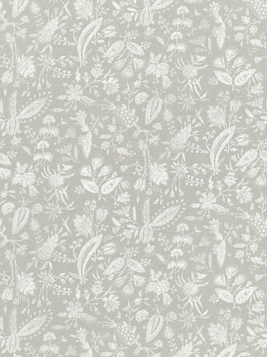 Scalamandre Tulia Linen Print French Grey Fabric