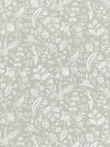 Scalamandre Tulia Linen Print French Grey Fabric