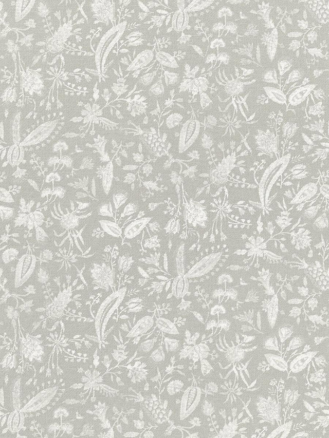 Scalamandre Tulia Linen Print French Grey Fabric