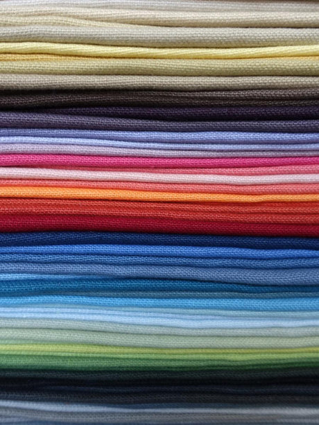 Scalamandre Toscana Linen Clementine Fabric