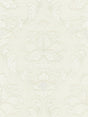 Scalamandre Cornelia Damask Embroidery Ivory Fabric