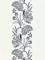 Scalamandre Annelise Embroidery Porcelain Fabric
