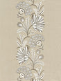 Scalamandre Annelise Embroidery Flax Fabric