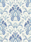 Scalamandre Ava Damask Embroidery Porcelain Fabric