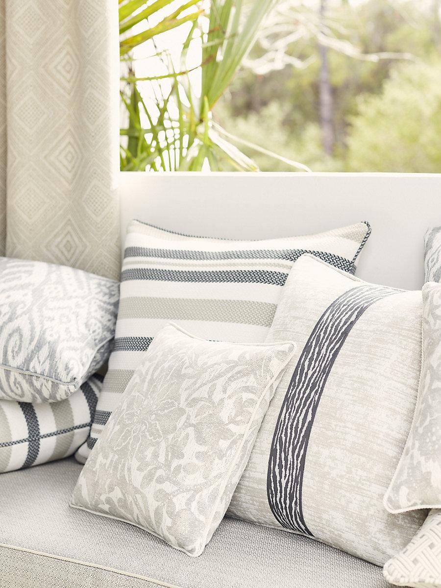 Scalamandre Santorini Stripe Palm Fabric
