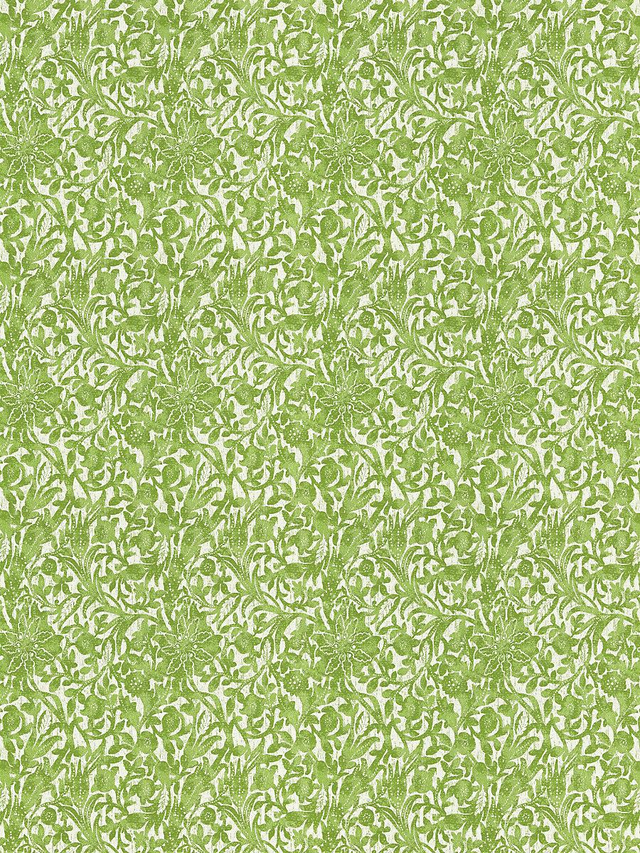 Scalamandre Bali Floral Palm Fabric