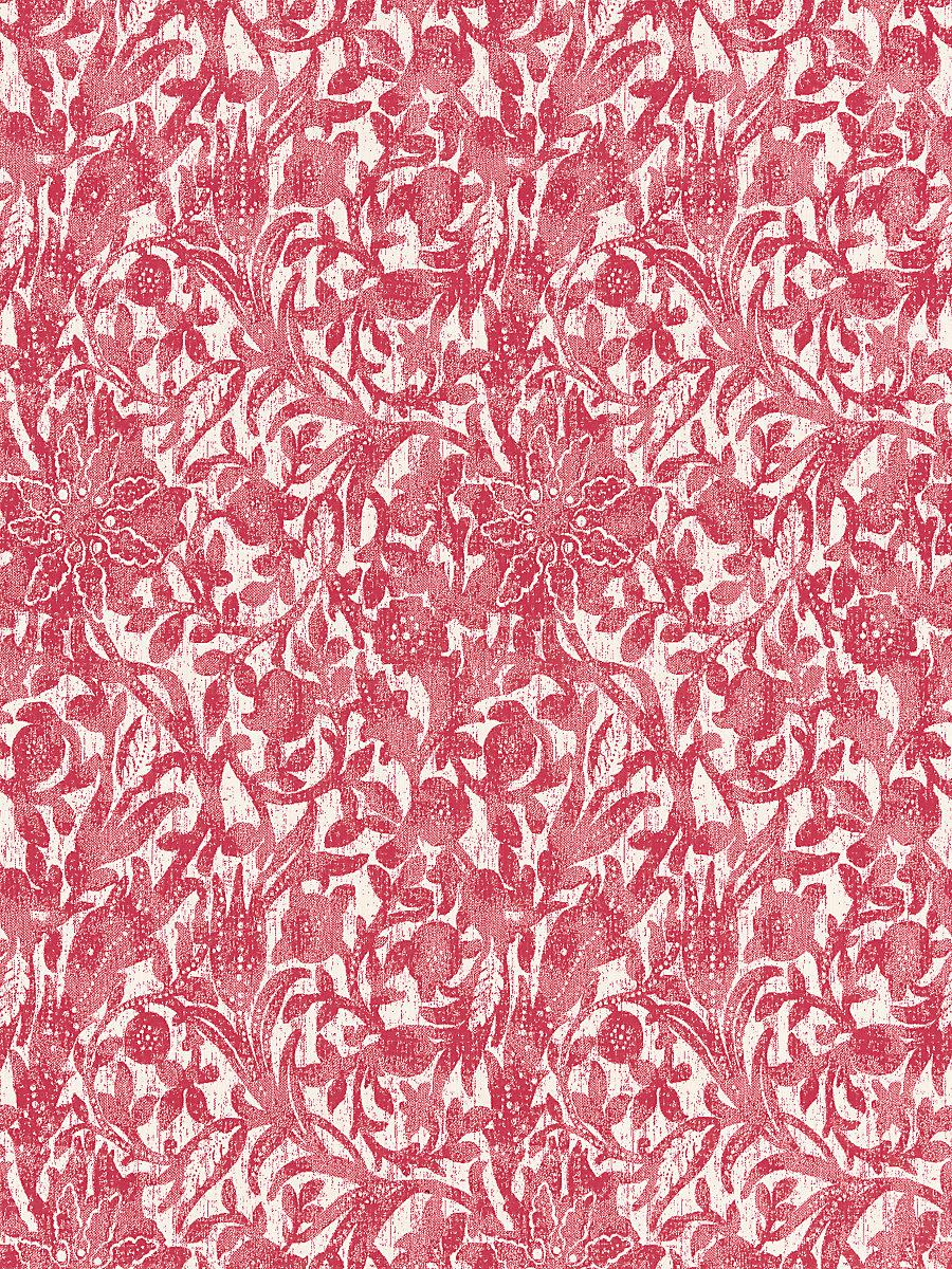 Scalamandre Bali Floral Hibiscus Fabric