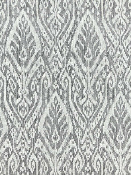 Scalamandre Borneo Ikat Smoke Fabric