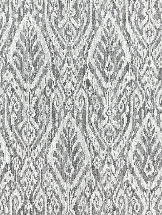Scalamandre Borneo Ikat Smoke Fabric