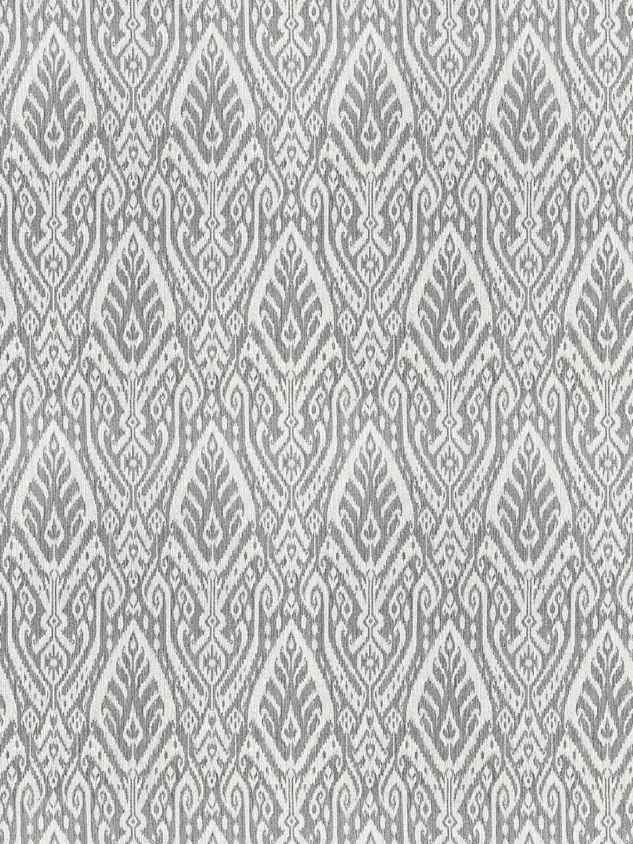 Scalamandre Borneo Ikat Smoke Fabric