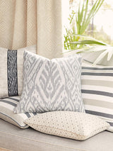 Scalamandre Borneo Ikat Smoke Fabric