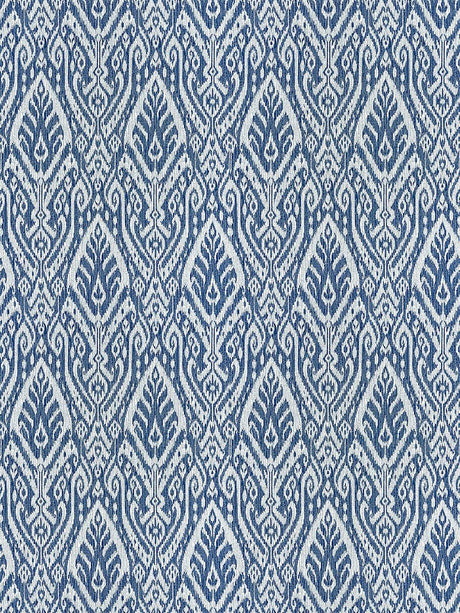 Scalamandre Borneo Ikat Indigo Fabric